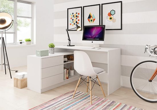 Schreibtisch - Minimalistisches Design das Klarheit und Ordnung bringt. - ROYAL24_MARKT