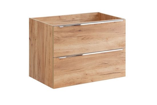 Waschbeckenschrank - Capri Oak - Intelligente Lösungen für stilvolle Badezimmerorganisation.
