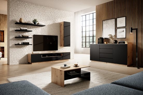 TV-Schrank 120 - LOFTIA - Eine innovative Lösung zur Raumausnutzung