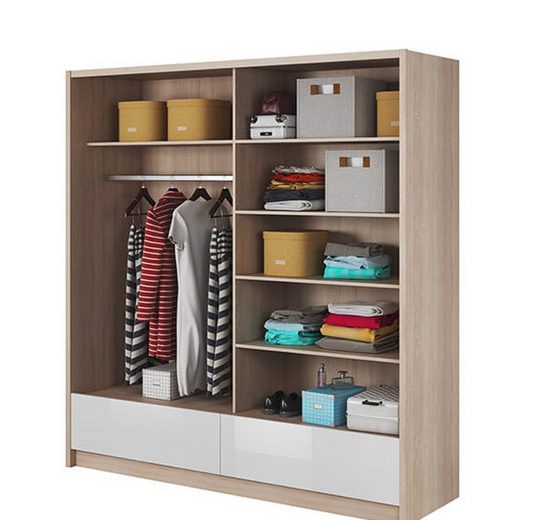 Kleiderschrank - ARUBA - Einfach zu bedienen und elegant.