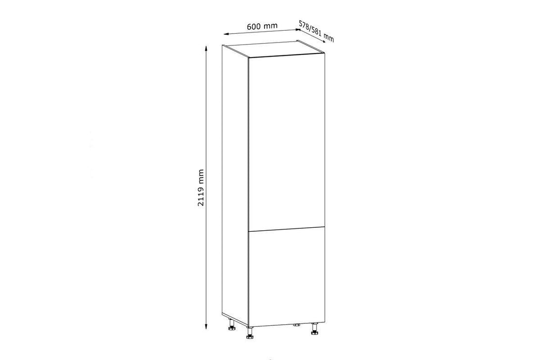 Kühlumbauschrank 60 cm - Langen D60ZL