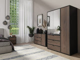 Schlafzimmer-Set - Ihr privates Paradies der Vornehmheit und Entspannung, (Komplett Set, 4-St., Premium - VERONA 2) - ROYAL24_MARKT