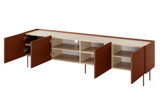TV-Schrank 220 cm, 170 cm, 120 cm TV-Schrank - DESIN - Modernes Design, das Eleganz und Funktion vereint.
