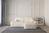 Ecksofa Oval – Creme