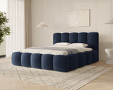 Polsterbett Bett 18 Riviera – Dunkelblau