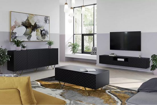 TV-Schrank - SCALIA - Tolles Design für die organisierte Aufbewahrung Ihrer Geräte.