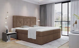 ROYAL24_MARKT Boxspringbett - Neuer Stil wird Ihrem Zuhause Schönheit verleihen. ( Bett 1 -St. Premium - IDRIS ) - ROYAL24_MARKT