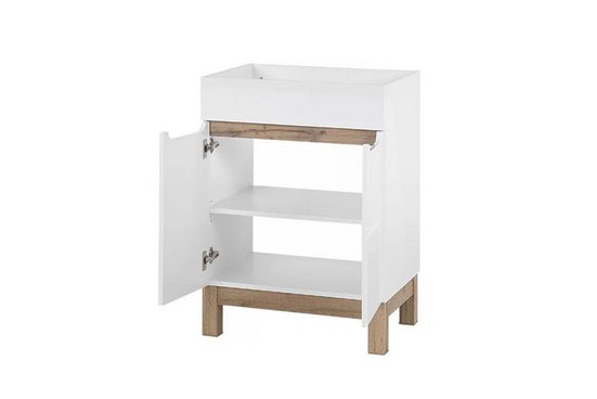 Waschbeckenschrank - Bali Grey - Prozess zur Maximierung der Funktionalität.