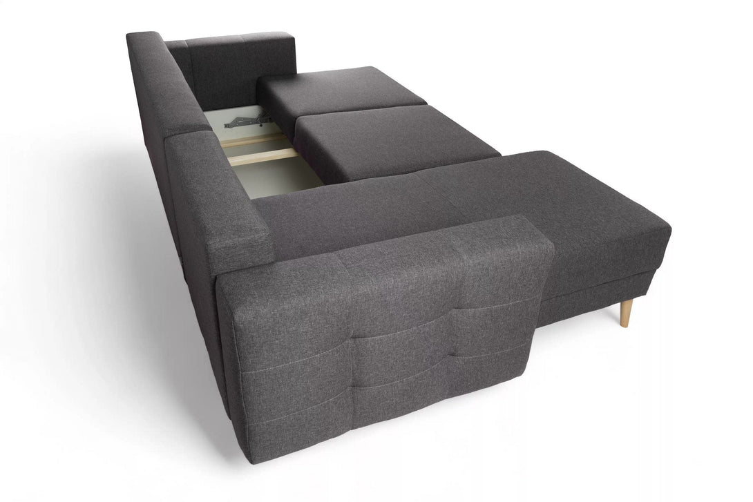 Ecksofa - Vanisa Mini - Funktionales Ecksofa mit Relaxfunktion. - ROYAL24_MARKT