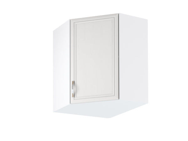 Eckhängeschrank G60N - Sycylia Weiß - Maximale Raumausnutzung in jeder Ecke.