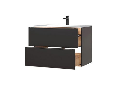 Waschbeckenschrank - Capri Cosmos - Intelligente Lösungen für stilvolle Badezimmerorganisation.