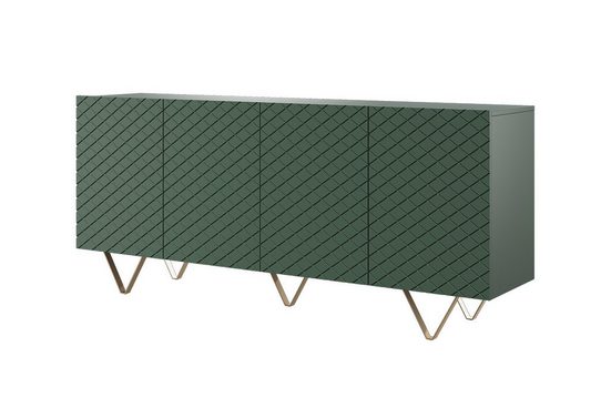 Kommode 190 cm - SCALIA - Ein Schatz für Ihr Zuhause, voller Eleganz und Charme.