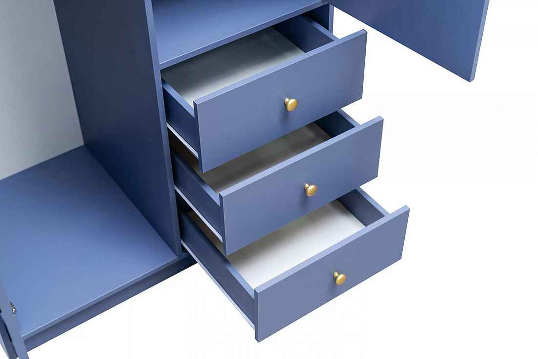 Kleiderschrank -  Siena - Hochwertiger für stilvolle Aufbewahrung.