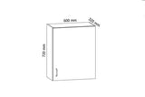 Hängeschrank 60 cm - sosna andersen - Ein unverzichtbares Stück für jede Küche. - ROYAL24_MARKT