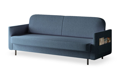 Schlafsofa Cloudy – Dunkelblau
