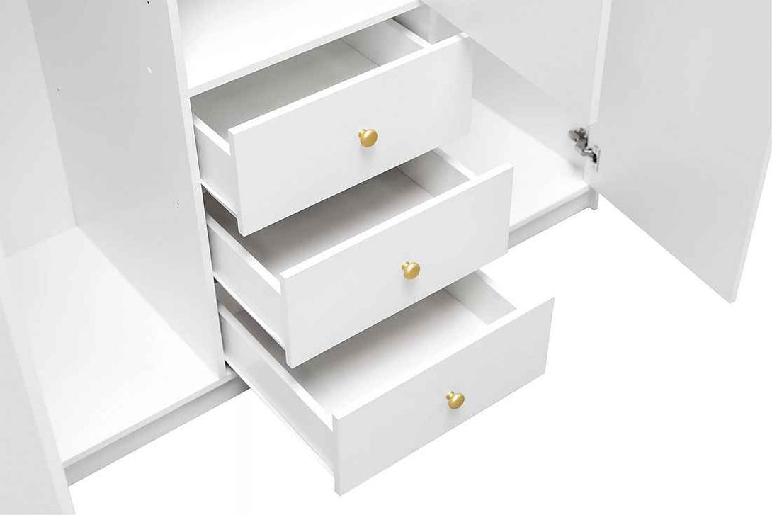 Kleiderschrank -  Siena - Hochwertiger für stilvolle Aufbewahrung.