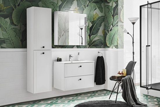 Badmöbel-Set - Havana - Modernes und glamouröses Design, passend zu jedem Badezimmer. - Milaros Markt