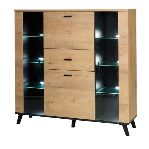 Wohnzimmer-Set - Strahlende Schönheit für Ihr Zuhause VIOLA, (Komplett Set, 5-St., Premium - VIOLA 2) - ROYAL24_MARKT