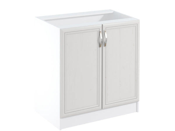 Eleganter Unterschrank D80 - Sycylia Weiß - Der Schlüssel zu einer gut organisierten Küche