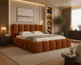 Polsterbett Bett 19 Arena – Terrakotta