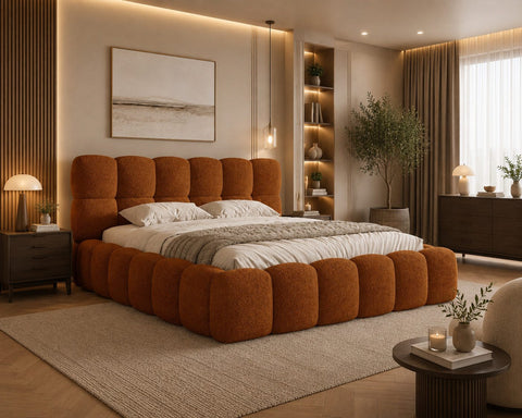Polsterbett Bett 19 Arena – Terrakotta