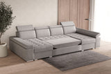 Ecksofa Toronto U – Hellgrau
