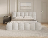 Polsterbett Bett 19 Arena – Silber