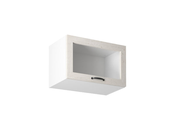 Glashängeschrank G60KSN -  Royal - Moderner Hängeschrank mit Glasfronten. - ROYAL24_MARKT
