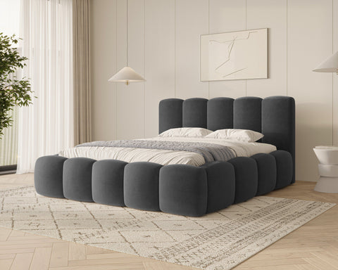 Polsterbett Bett 18 Riviera – Dunkelgrau