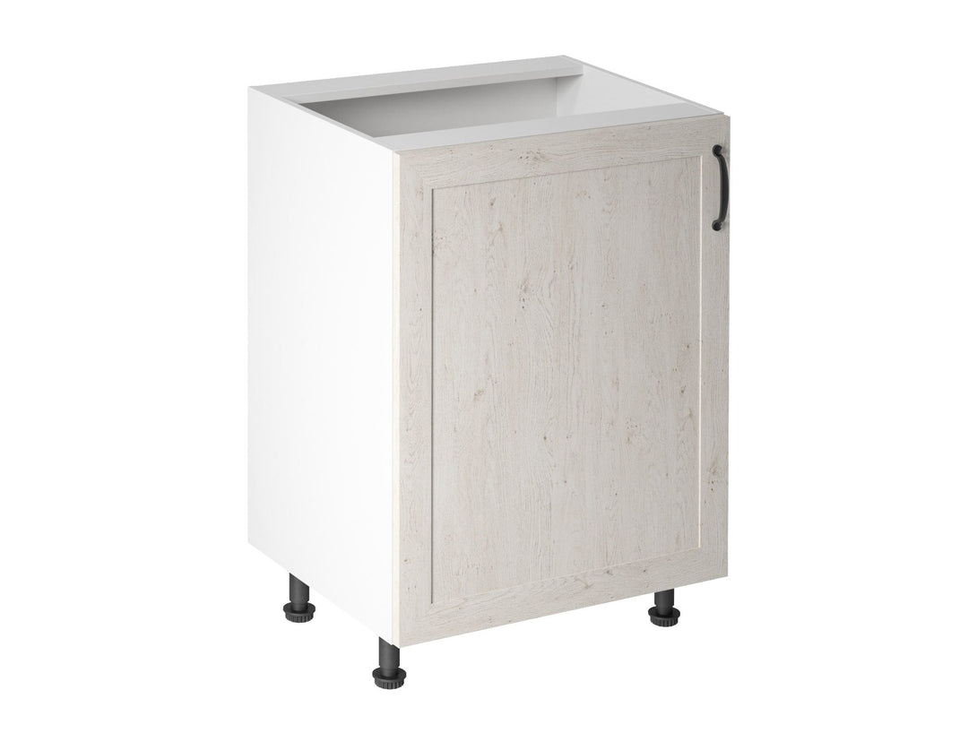 Unterschrank D601D-P/ L - Royal - Einfaches Design mit einer rechten Tür.