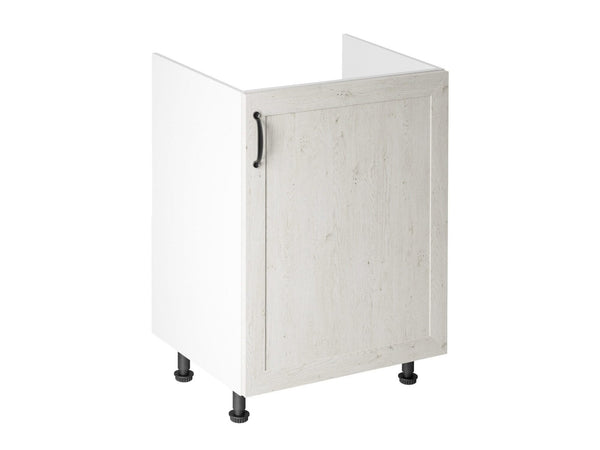 D60Z-P/ L Waschbeckenunterschrank – Royal – Fester Unterschrank mit einer Tür links oder rechts für einfache Installation. - ROYAL24_MARKT