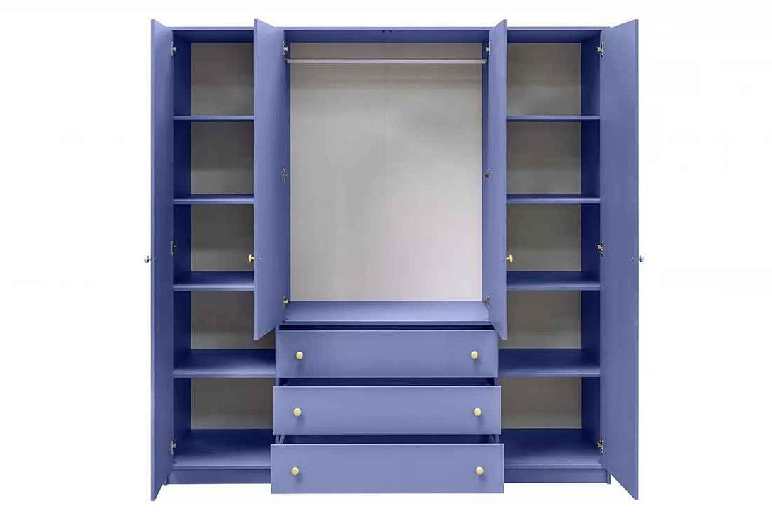 Kleiderschrank -  Siena - Hochwertiger für stilvolle Aufbewahrung.