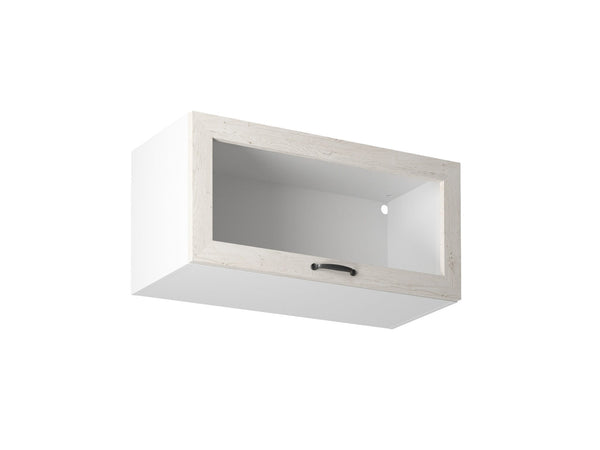 Glashängeschrank G80KS - Royal - Platzsparender Hängeschrank mit stilvollem Design. - ROYAL24_MARKT