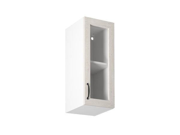 Glashängeschrank G30S-P/L - Royal - Hochwertiger Hängeschrank mit Glastüren. - ROYAL24_MARKT