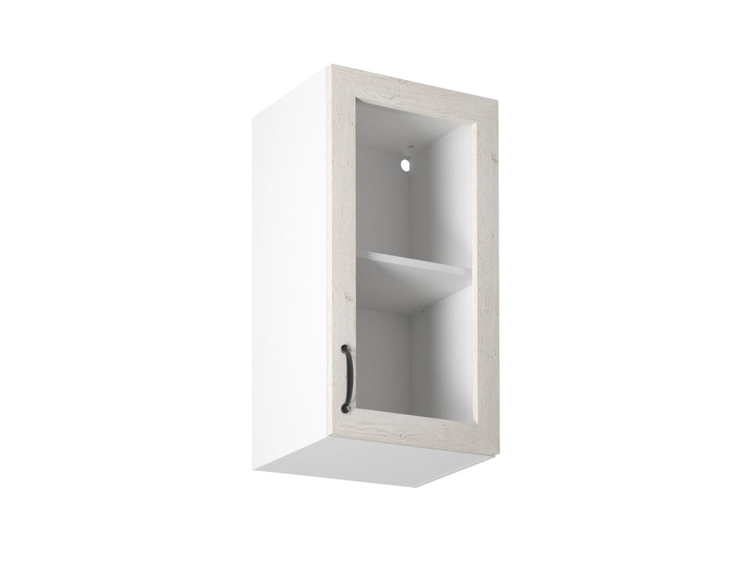 Glashängeschrank G40S-P/ L - Royal - Praktischer Küchenschrank mit rechter Türöffnung.