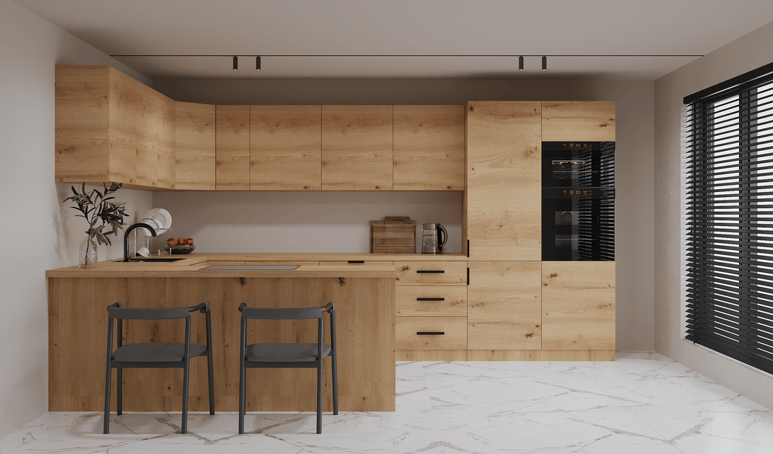 Küchenzeile - K106-G860 - Langen Artisan - Design für höchste Ansprüche - ROYAL24_MARKT