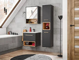 Waschbeckenschrank - Borneo - Elegantes schlichtes Aussehen. - ROYAL24_MARKT