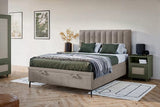 Polsterbett - Misel - Stilvolles Polsterbett in neutralen Farben. - ROYAL24_MARKT