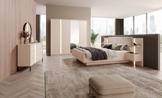 DAST / SCHLAFZIMMER: Schlichte Eleganz in dezenten Beigetönen - ROYAL24_MARKT