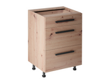 Nexa Küchenzeile KÜ-LN-001 – Modernes Design in Woodline mit maximalem Stauraum