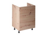 Nexa Küchenzeile KÜ05-L – Woodline – 420 cm – Großzügige Designküche mit maximalem Stauraum