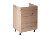 Nexa Küchenzeile  KÜ06-L – Woodline – 300 cm – Moderne Familienküche mit Hochschrank und großzügigem Stauraum