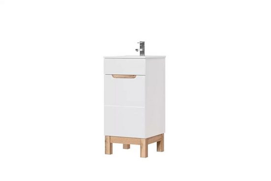 Waschbeckenschrank - Badschrank - Bali White - Modernes und stilvolles Design.