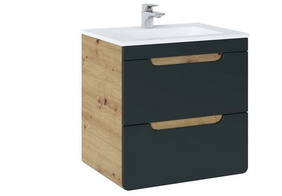 Badmöbel - Set - Aruba Cosmos - Gut gestaltet und elegant, passend für jedes Badezimmer. - Milaros Markt