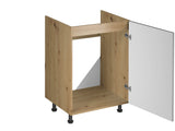 Nexa Küchenzeile KÜ05-L – Beige – 420 cm – Großzügige Designküche mit maximalem Stauraum