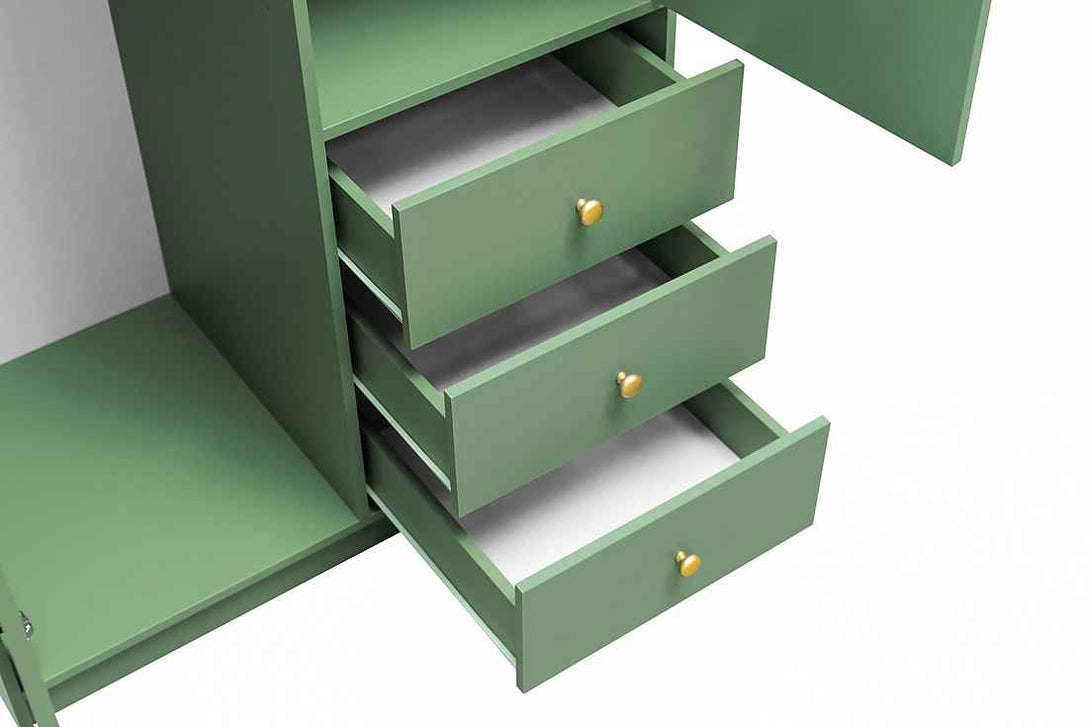 Kleiderschrank -  Siena - Hochwertiger für stilvolle Aufbewahrung.
