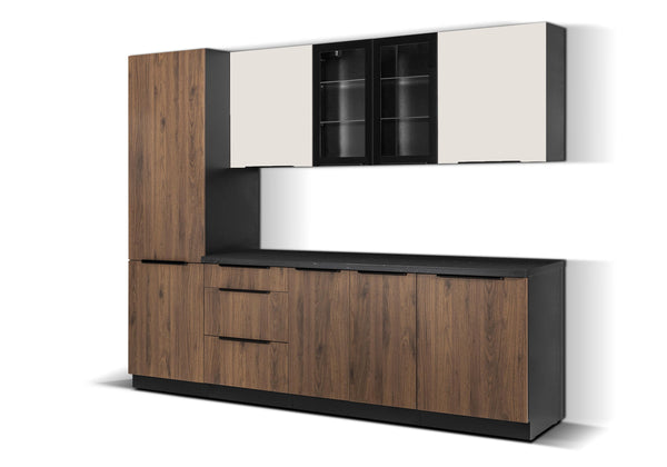 Küchenzeile - MONZA - ARONA - Modernes Design für kleine Küchen. - ROYAL24_MARKT