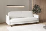 Schlafsofa Cloudy – Weiß