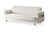 Schlafsofa Cloudy – Weiß