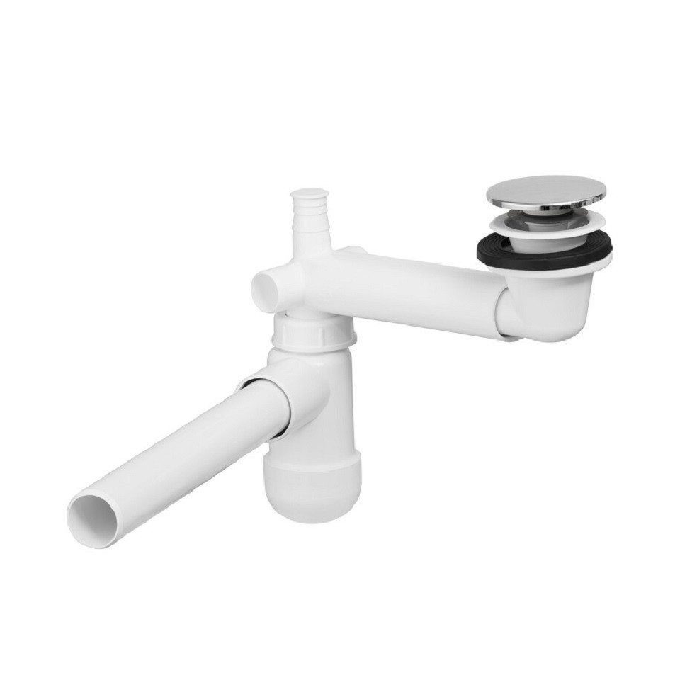 Badmöbel-Set - Xilo X - mit Möbelwaschbecken, Hochschrank & Spiegel - ROYAL24_MARKT